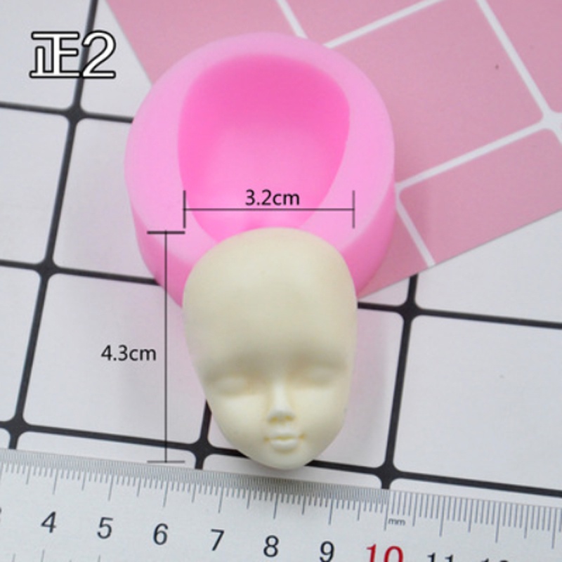 Khuôn Silicone Làm Bánh Hình Búp Bê Xinh Xắn