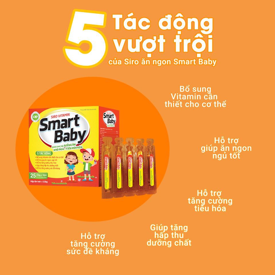 Siro ăn ngon Smart Baby