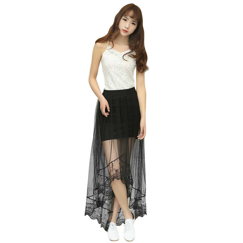 FREESHIP ĐƠN 99K_ Chân váy Maxi 2 lớp xinh xắn quyến rũ cho nữ | BigBuy360 - bigbuy360.vn