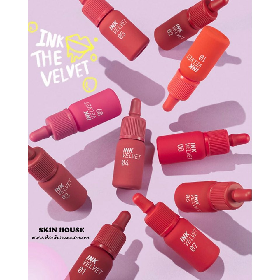 Sẵn - Son kem Peripera Lip Tint Ink Velvet Tint 2019 - Skinhouse | BigBuy360 - bigbuy360.vn