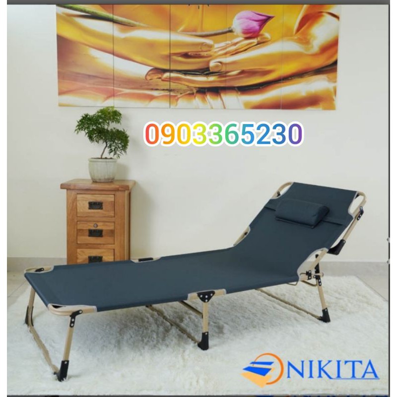Giường xếp văn phòng - Giường gấp ngủ trưa - Giường xếp du lịch - Giường gấp gọn NIKITA NKT-T05