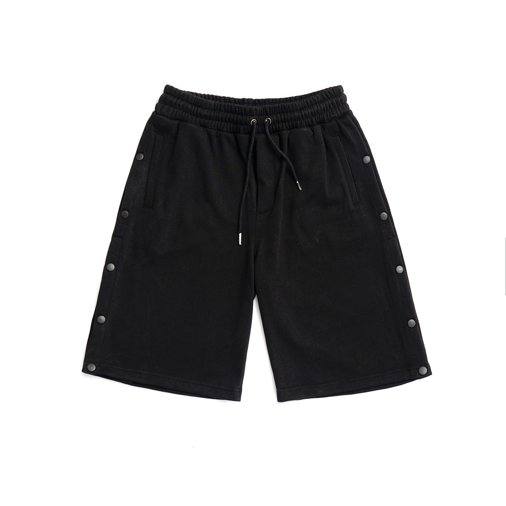 Quần Short Đùi Cúc Dọc unisex N7 thể thao basic nam nữ ống rộng Hàn Quốc Ulzzang