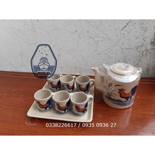 Bộ bình trà con gà cao cấp siêu hot siêu rẻ