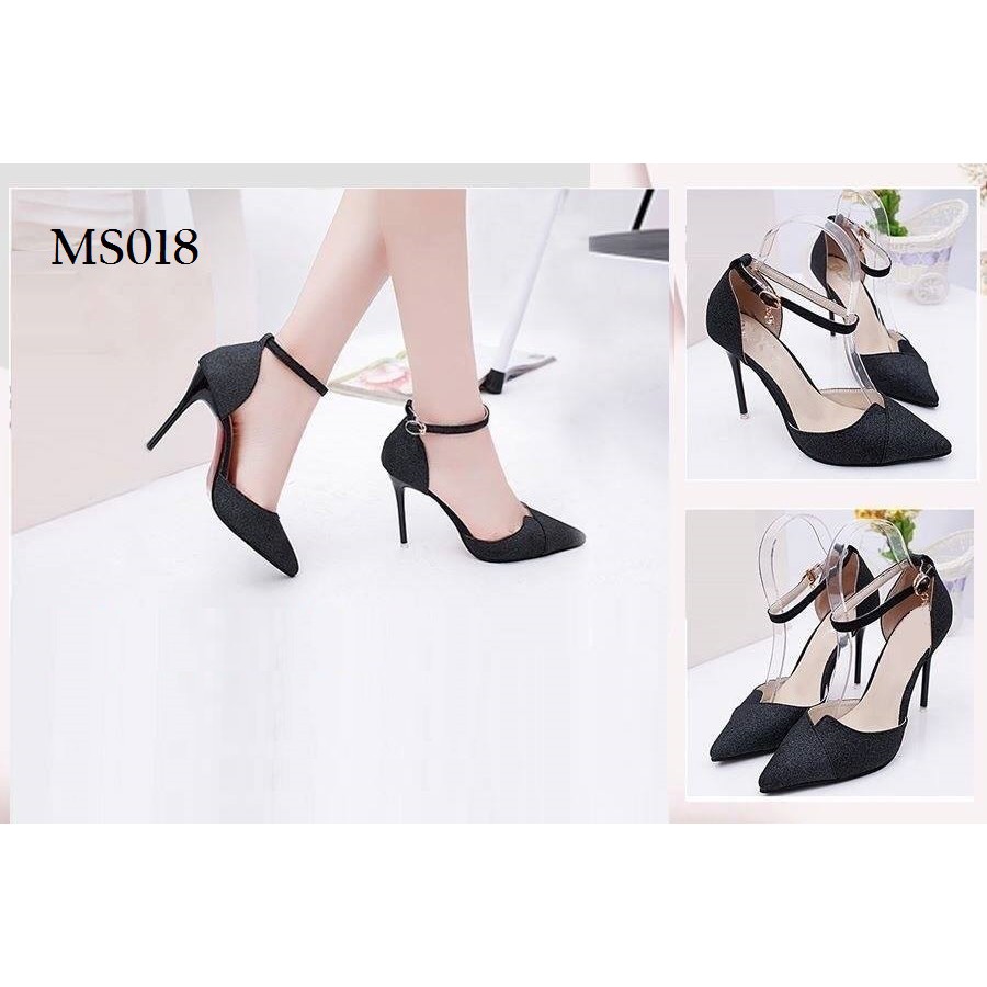 GÓT NHỌN ÁNH KIM ĐEN MS018