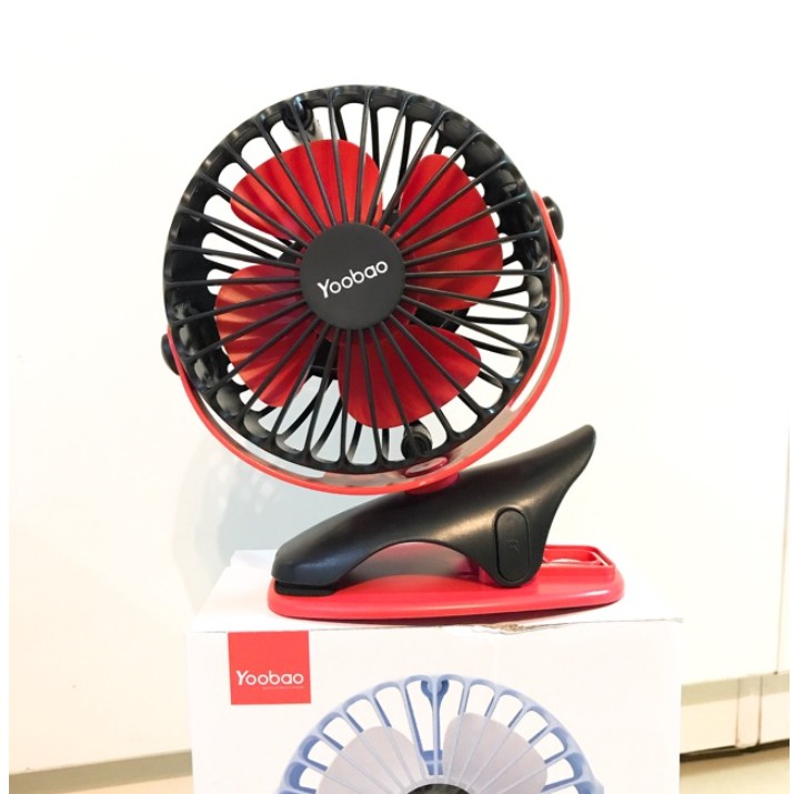 Quạt Mini Kẹp YOOBAO Dung lượng 6400mAh - Chính hãng - Có bảo hàng - Hàng có sẵn | BigBuy360 - bigbuy360.vn