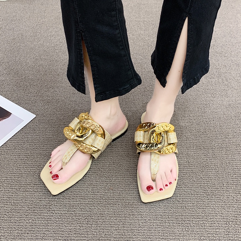 💗 Dép Nữ  Đế Bằng Thời Trang💗Dép Xỏ Ngón Thiết Kế Mới Thời Trang Dành Cho Nữ