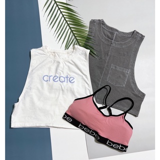 Áo tank top thể thao nữ f21 xuất dư
