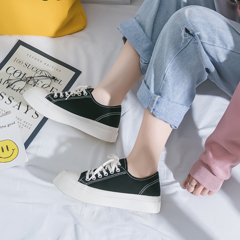 Giày thể thao nữ, Giầy nữ sneaker cao cấp chất xịn bánh mì đế cao Ulzzang phong cách Hàn Quốc hottrend GT04