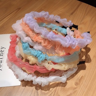 Bờm tóc pastel trend cho bạn gái