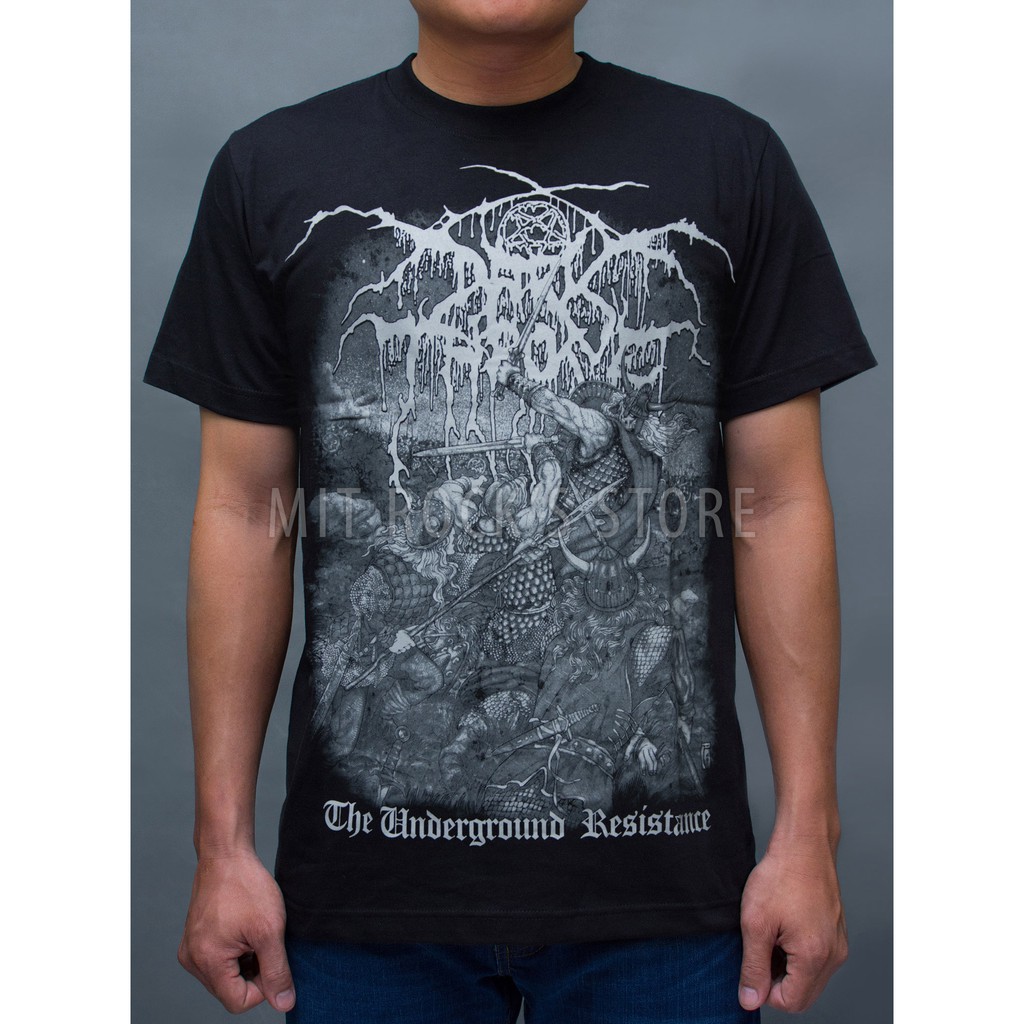 Áo Dark Throne  - Rock band tee - Áo Rock - Size S, M, L, XL, XXL - Áo Thái Lan