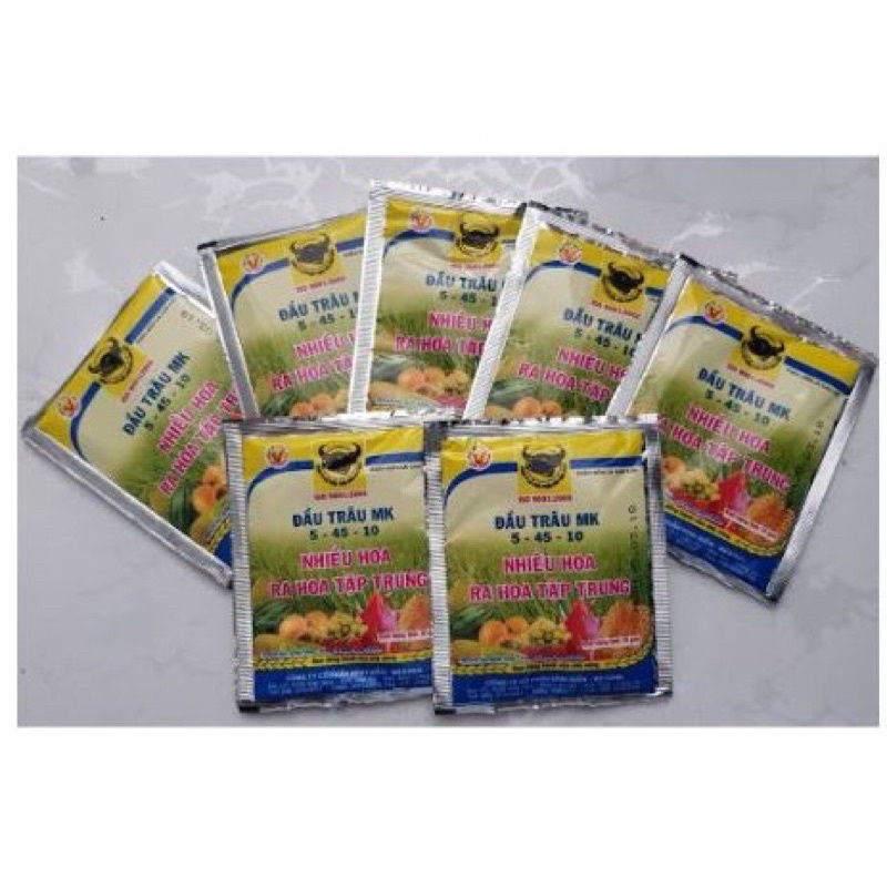 PB03 Phân bón Đầu Trâu 5-45-10 ( Ra nhiều hoa )- Gói 20gr