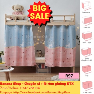 (Hàng sẵn)Rèm màn giường tầng ký túc xá sinh viên cản sáng, Rèm giường ký túc xá, rèm giường sinh viên, rèm giường tầng