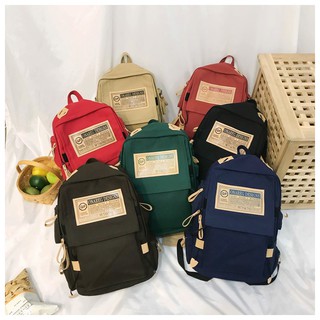 Balo vải thời trang cá tính đựng máy tính, sách và đồ dùng tiện lợi phong cách trẻ trung, năng động