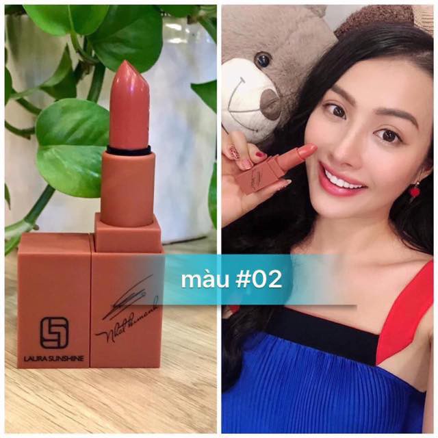 Son môi Lipstick 02 - Laura Sunshine | BigBuy360 - bigbuy360.vn