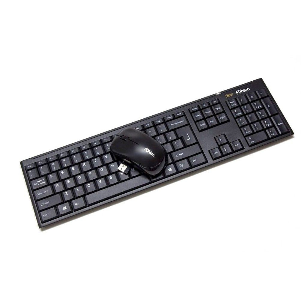 Bộ bàn phím chuột không dây Fuhlen a120 A120G - hàng chính hãng