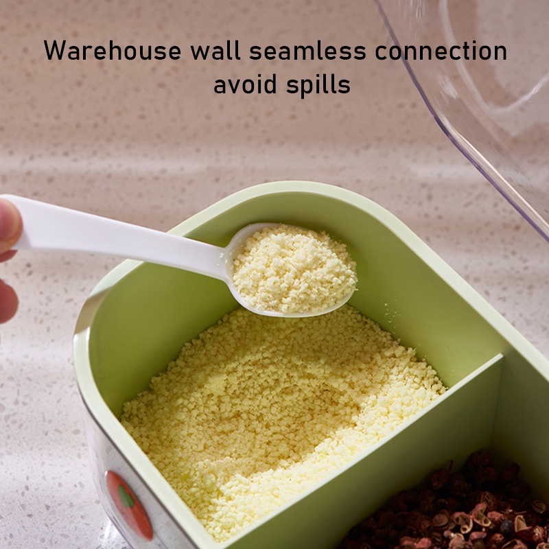 Hộp Đựng Gia Vị Có Nắp Đậy Tiện Dụng Cho Nhà Bếp