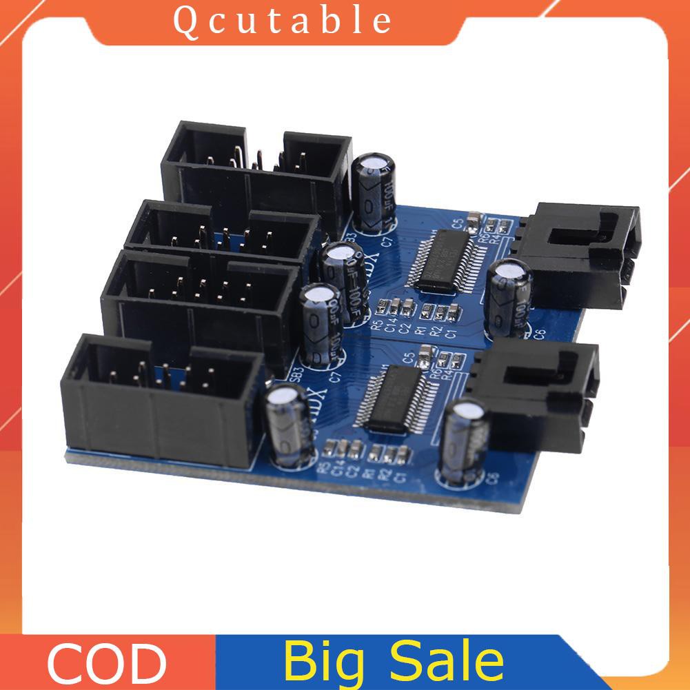 Cáp Chuyển Đổi 9 Pin Usb 2.0 Male 1 Sang 4 Female Cho Máy Tính