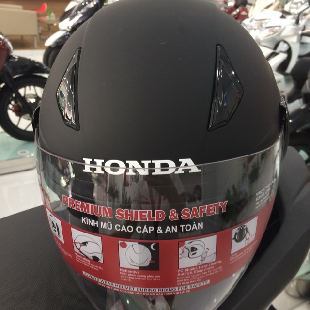 Mũ BH 3/4 đầu chính hãng Honda