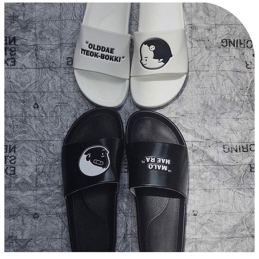 Dép SPAO FRIENDS Couple Size 41 cho nam