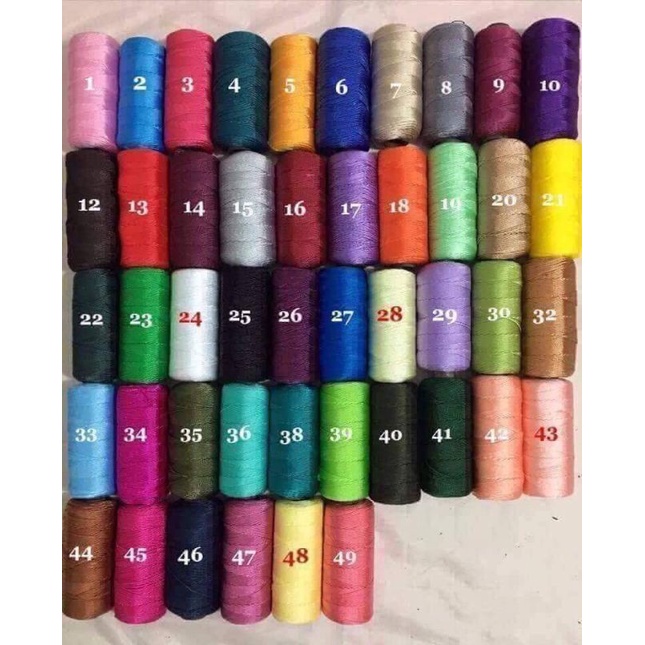 Sợi thô trơn ( mã 1-15)