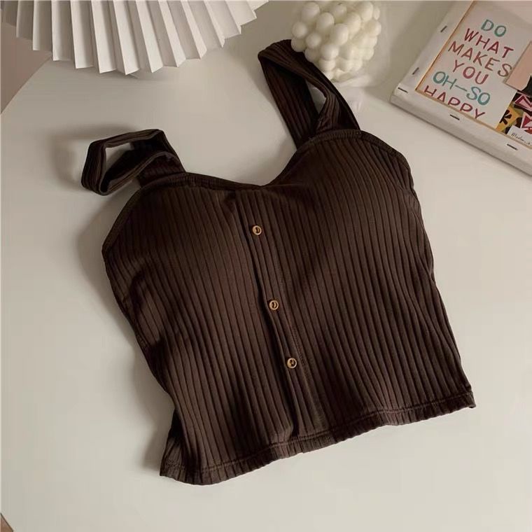 Áo Dây Tập Yoga Có Miếng Đệm Ngực Dành Cho Nữ