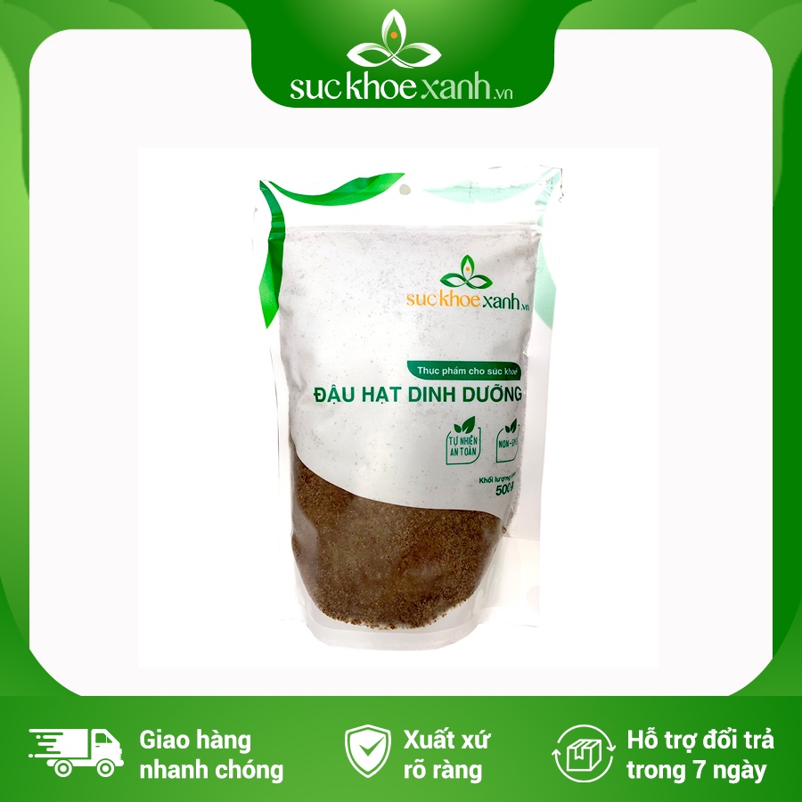 Bột hạt lanh nâu rang chín 500g Ấn Độ