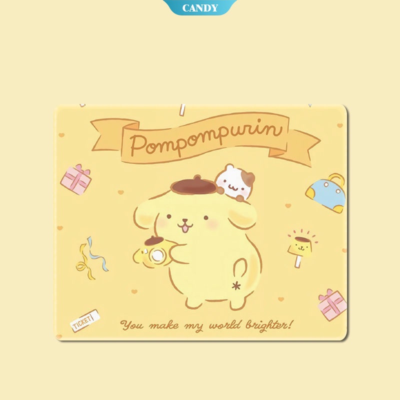 Miếng Lót Chuột Chống Trượt Hình Vuông Họa Tiết Thỏ Melody Dễ Thương 22X18Cm