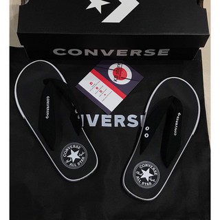 Dép Converse đen quai đen chính hãng