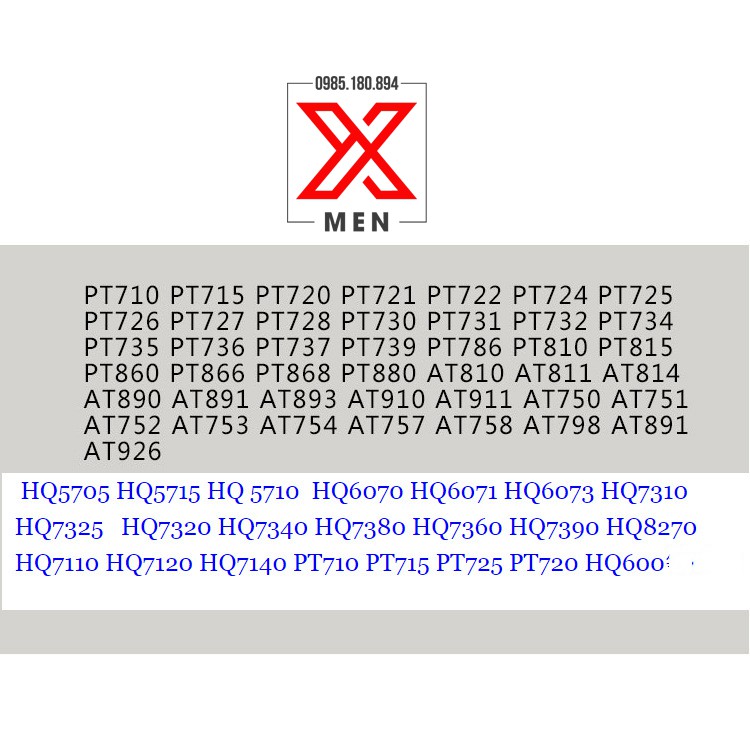 Lưỡi máy cạo râu Philips AT750 ,AT810 ,PT710 ,PT720 ,PT810