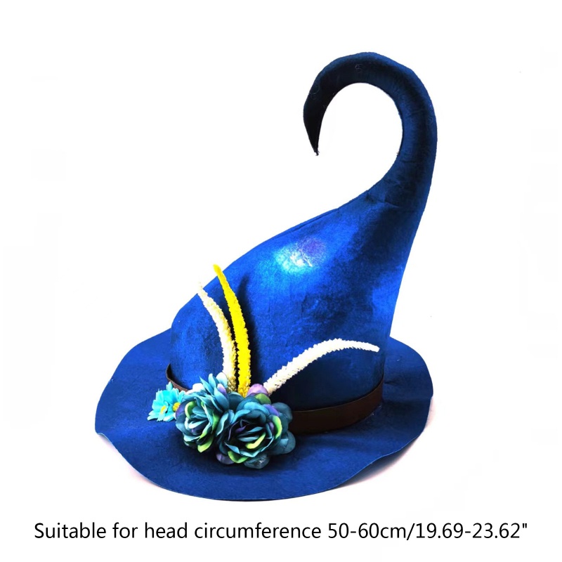 Mũ Phù Thủy Hóa Trang Halloween Dành Cho Trẻ Em Và Người Lớn