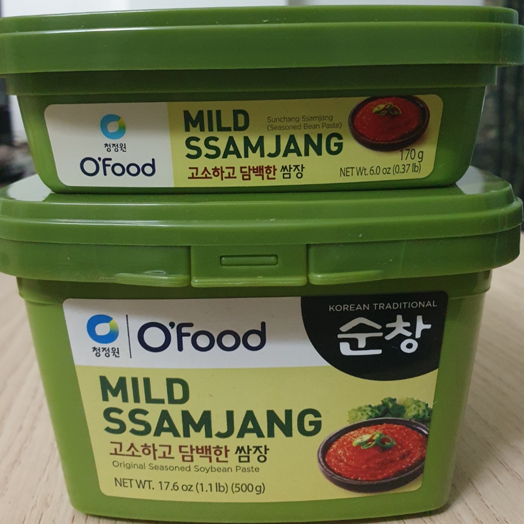 Tương chấm thịt nướng, Tương đậu SSAMJANG Hàn Quốc 170g - 500g O'food