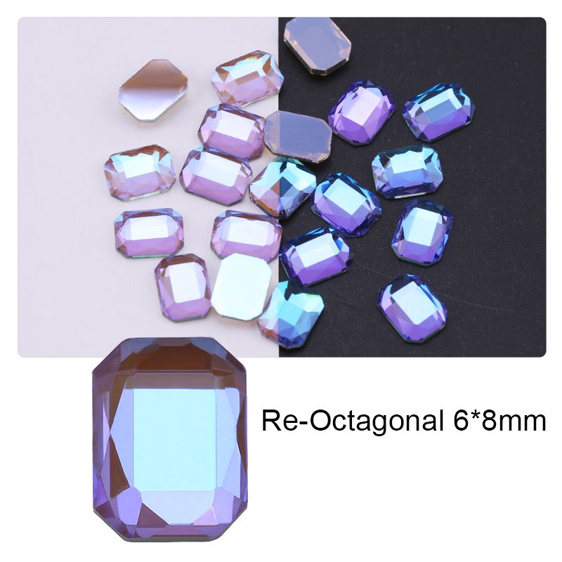 Bộ 50 HạT ĐíNh Trang Trí MóNg HìNh MũI Tên 3D