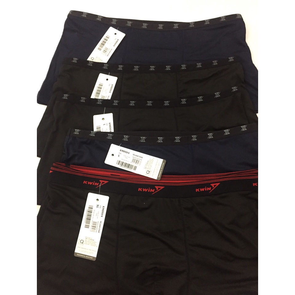 Thanh lí sịp KWIN chất liêuh bamboo mềm mát đầy đủ tem mác đùi và tam giác