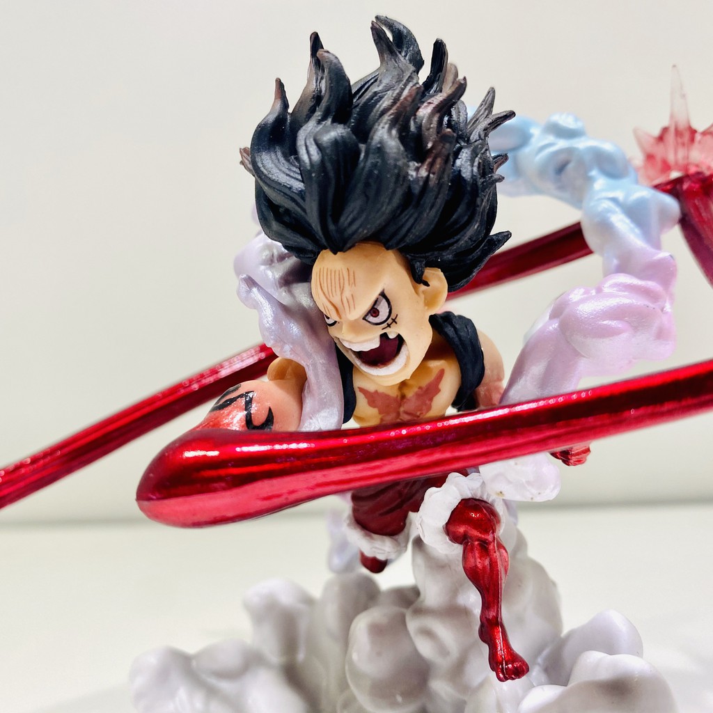 Mô Hình Luffy mũ rơm Gear 4 Snake Man Cao 11cm - Figure Tượng Monkey D.Luffy Vua Hải Tặc