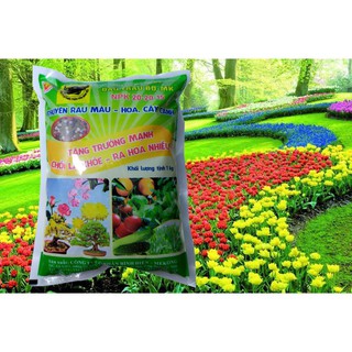 1kg Phân Bón Đầu Trâu NPK 20-20-15 Chuyên Cho Hoa, Cây Cảnh Giúp Cây Ra Hoa, Hoa Đẹp, Lâu Tàn
