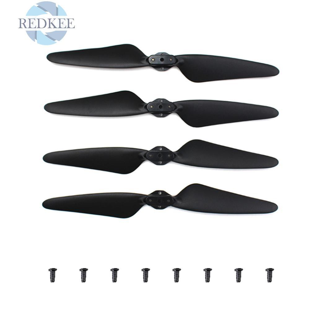 Redkee 4pcs CW/CCW Propeller Props Blade RC Quadcopter Spare Parts for SG906 Drone