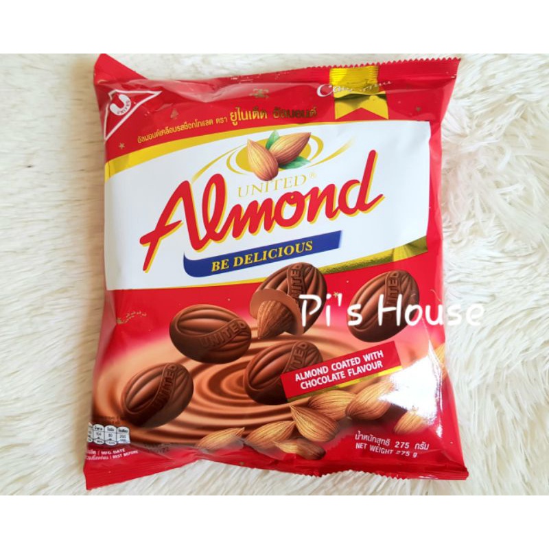 Kẹo socola hạnh nhân Almond Thái Lan gói 275g