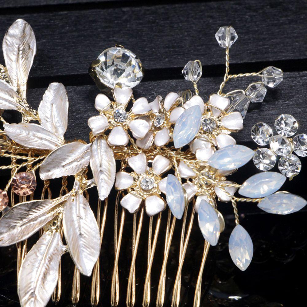 Lược Cài Tóc Hình Hoa Handmade Thời Trang Cho Nữ