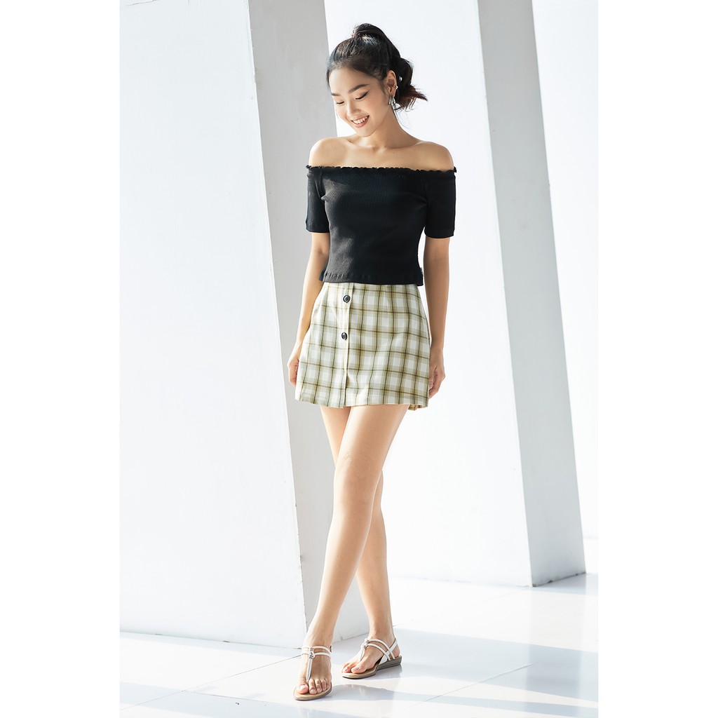 Chân váy A cúc trang trí - 92Wear | BigBuy360 - bigbuy360.vn