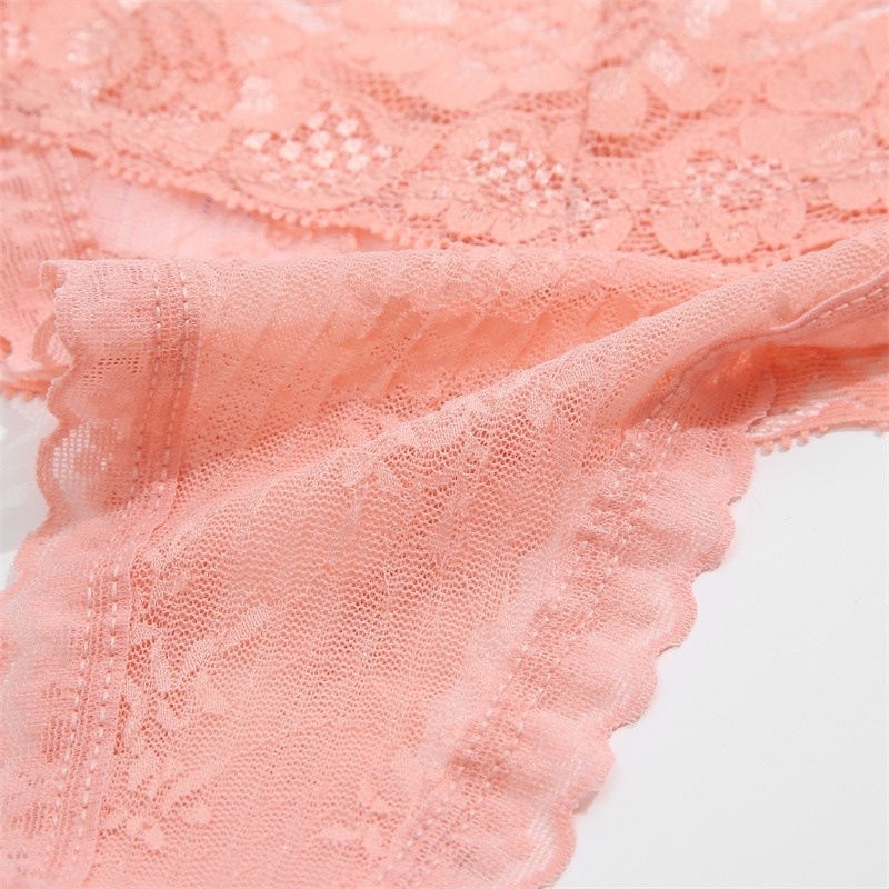 Set 3 quần lót ren hoa TakeTalk lưng thấp gợi cảm cho nữ