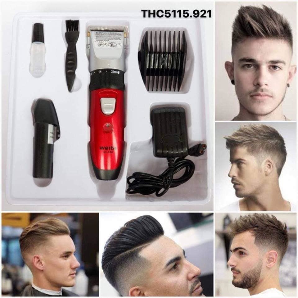 Tăng đơ - Máy hớt tóc - Tông đơ cắt tóc trẻ em và người lớn giá rẻ Kemei KM-730 / JCHEN JC-0817 sạc điện tiện dụng