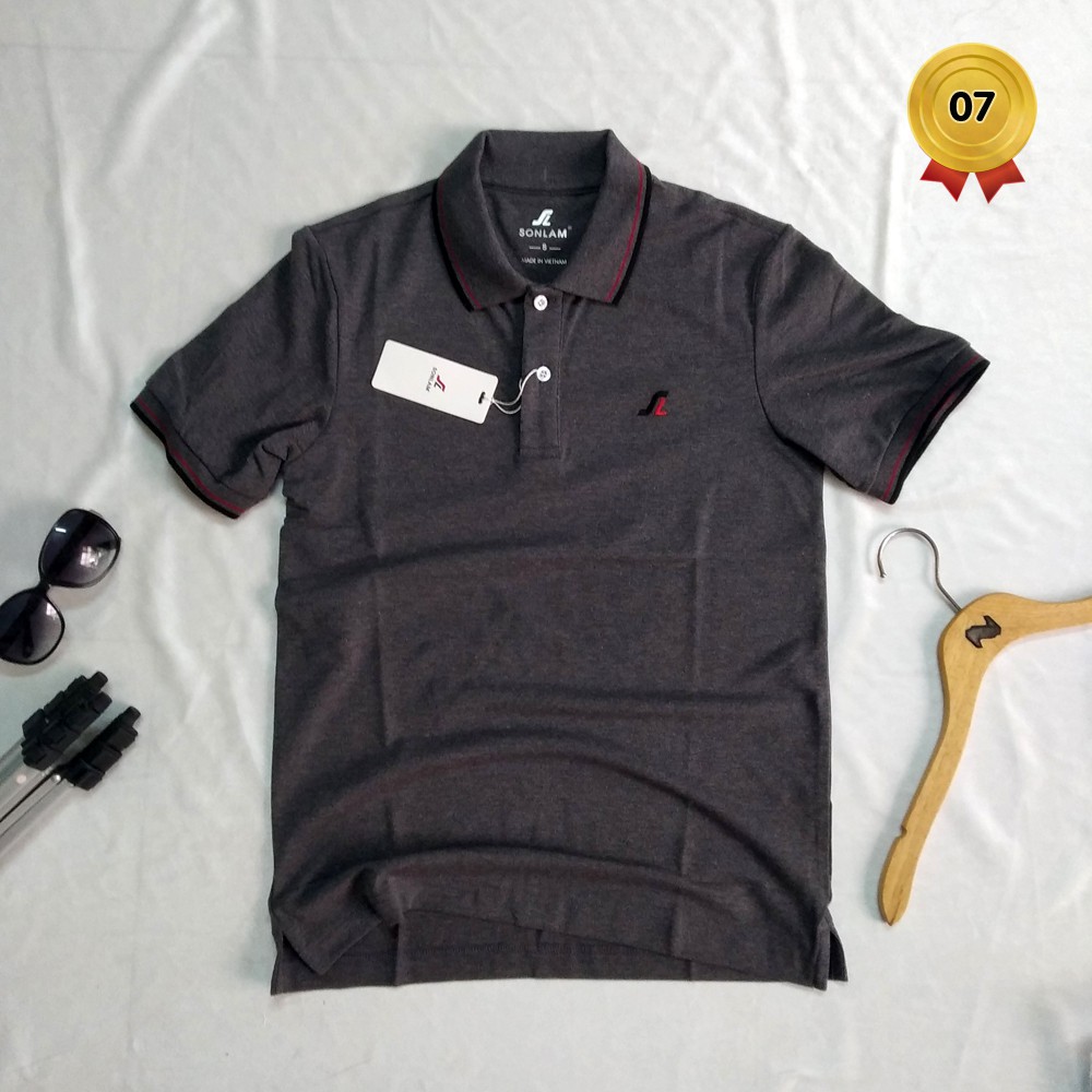 Áo Thun Nam Có Cổ ⚡️ Hàng VNXK Cao Cấp ⚡️ Áo Thun Nam Polo Sonlam V1 Màu Lông Chuột | BigBuy360 - bigbuy360.vn