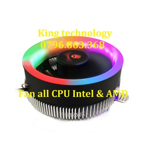 Fan tản nhiệt cpu q2 led rbg hỗ trợ tất cả mọi socket intel /amd