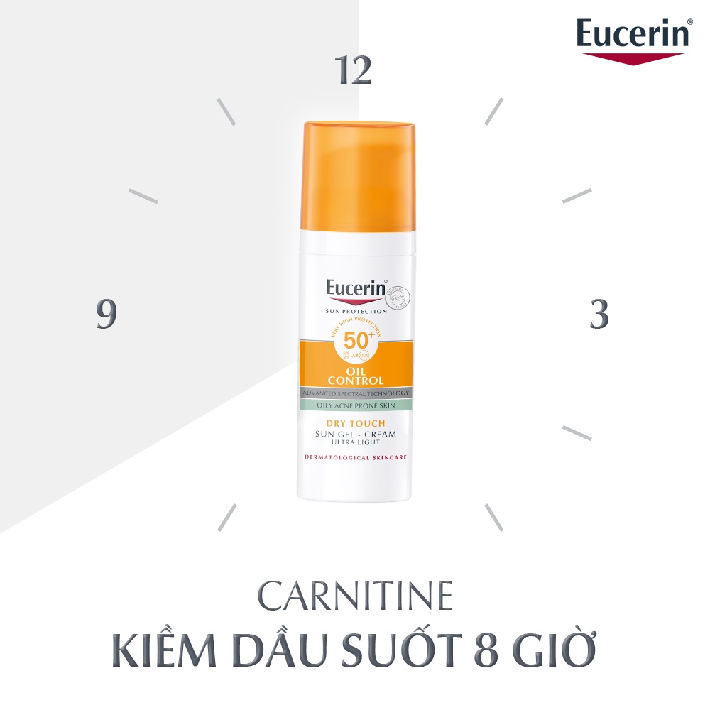 [chơ sỉ] EUCERIN KEM CHỐNG NẮNG KIỂM SOÁT NHỜN - SUN DRY TOUCH OIL CONTROL SPF 50+ 50ML