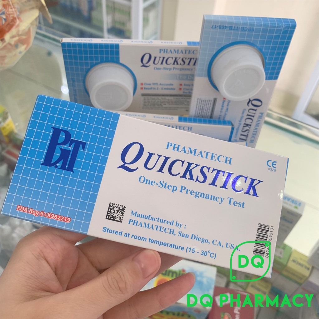 Que thử thai Quickstick nhập khẩu USA chính hãng