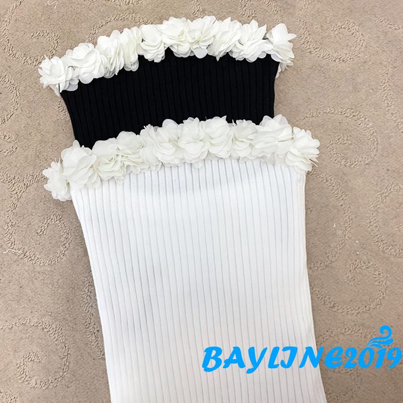 Áo Ống Không Tay Họa Tiết Hoa Thời Trang Mùa Hè Cho Nữ