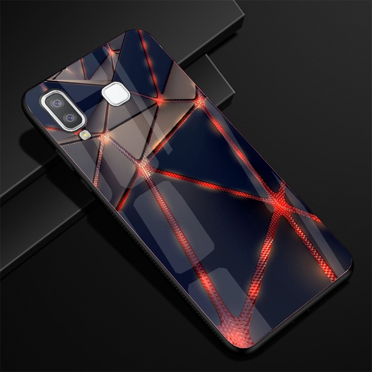 Ốp Lưng Kính SAMSUNG GALAXY A8 STAR Hình in 3D sáng bóng cao cấp