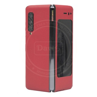 Miếng dán da Full viền cho Samsung galaxy Fold, da thật 100%, keo nhập khẩu cao cấp (Dán da Davis)