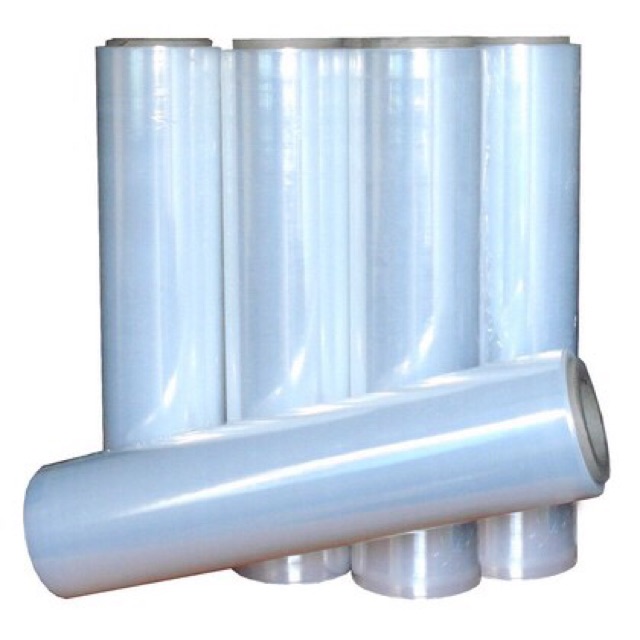 Màng PE bọc cuốn hàng hoá nặng 3kg khổ 50cm lõi mỏng