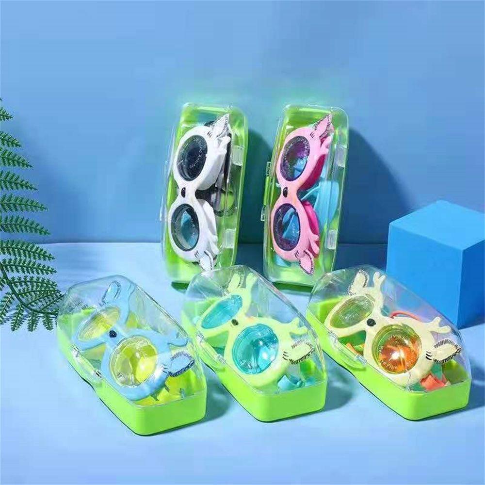 MAYSHOW Kính Bơi Chống Sương Mù Kiểu Dáng Dễ Thương Cho Bé